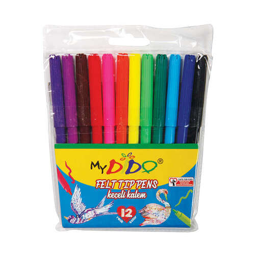 SÜDOR MYDİDO 12 RENK KEÇELİ KALEM KK01