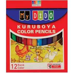 SÜDOR - SÜDOR MYDİDO 12 RENK KISA KURU BOYA MYK01