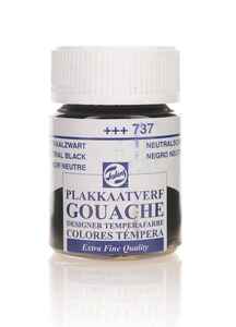 TALENS - TALENS GUAJ BOYA 16 ml 737 SİYAH