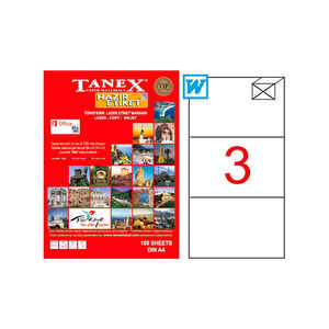 TANEX - Tanex 210X99 Laser Etiket Tw-2003