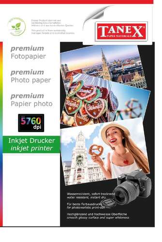 TANEX A4 180 gr. FOTOĞRAF KAĞIDI 25 Lİ HC180G