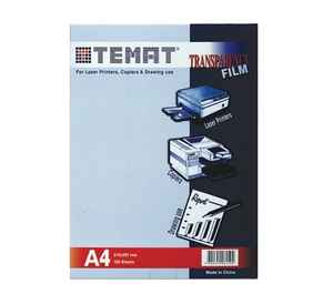 TEMAT - TEMAT A4 ASETAT 29641 100 LÜ