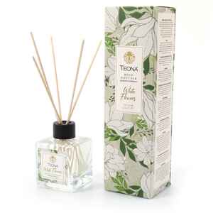 Teona - Teona White Flowers Bambu Çubuklu Oda Kokusu 110 ml