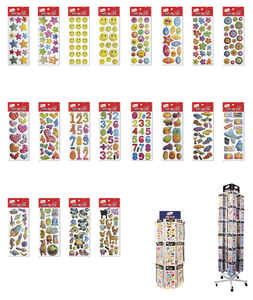 TICON - TİCON BÜYÜK STICKER STANDI DOLU 349109