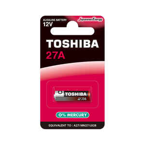 TOSHIBA - TOSHIBA 27A 1Lİ BP 12V ALKALİN PİL