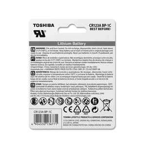 TOSHIBA - TOSHIBA CR123A 3V LITHIUM PİL 1Lİ (1)