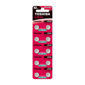 TOSHIBA - TOSHIBA LR44 ALKALİN PİL 10LU (2x5)