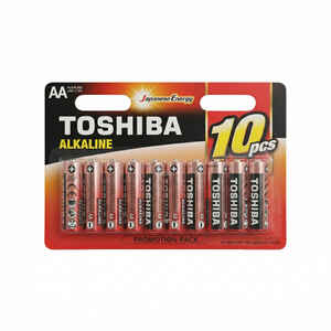 TOSHIBA - TOSHIBA LR6 10LU BLS ALKALİN KALEM PİL