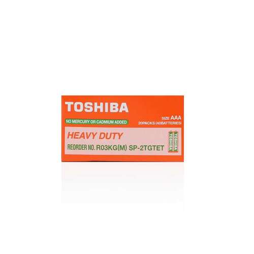 Toshiba Yeni R03KG İnce Pil 2'li