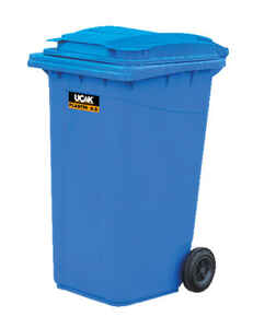 Uçak Plastik - Uçak Plastik Çöp Konteyneri 240 Litre