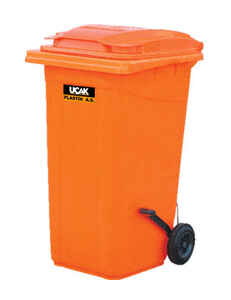 Uçak Plastik - Uçak Plastik Çöp Konteyneri 240 Litre (1)