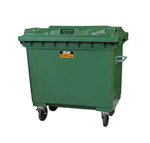 Uçak Plastik - Uçak Plastik Çöp Konteyneri 660 Litre (1)