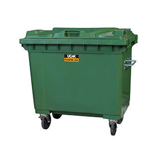 Uçak Plastik Çöp Konteyneri 660 Litre