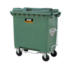 Uçak Plastik - Uçak Plastik Çöp Konteyneri 770 Litre