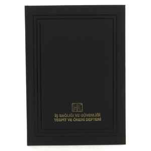 ULAŞ - ULAŞ İŞ SAĞLIĞI VE GÜVENLİĞİ TESPİT VE ÖNERİ DEFTERİ CİLTLİ NUMARALI