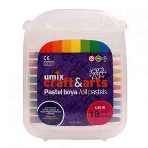 UMUR - UMİX 18 RENK PASTEL BOYA U1918 (ÖZEL FİYAT)