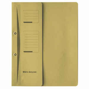 UMUR - UMUR 2601 SARI YARIM KAPAK KAPSÜLLÜ DOSYA