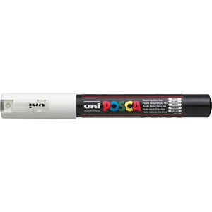 UNI-BALL - UNİ-BALL PC-1M POSCA SU BAZLI MARKER BEYAZ 0.7