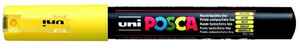 UNI-BALL - UNİ-BALL PC-1M POSCA SU BAZLI MARKER SARI 0.7
