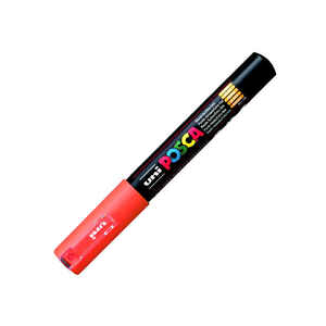 UNI-BALL - UNİ-BALL PC-1M POSCA SU BAZLI MARKER TURUNCU 0.7