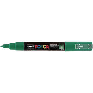 UNI-BALL - UNİ-BALL PC-1M POSCA SU BAZLI MARKER YEŞİL 0.7