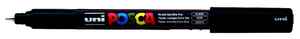 UNI-BALL - UNİ-BALL PC-1MR POSCA SU BAZLI MARKER SİYAH 0.7