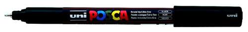 UNİ-BALL PC-1MR POSCA SU BAZLI MARKER SİYAH 0.7