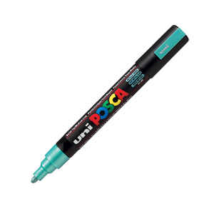 UNI-BALL - UNİ-BALL PC-5M-POSCA SU BAZLI MARKER MT.YEŞİL 1.8