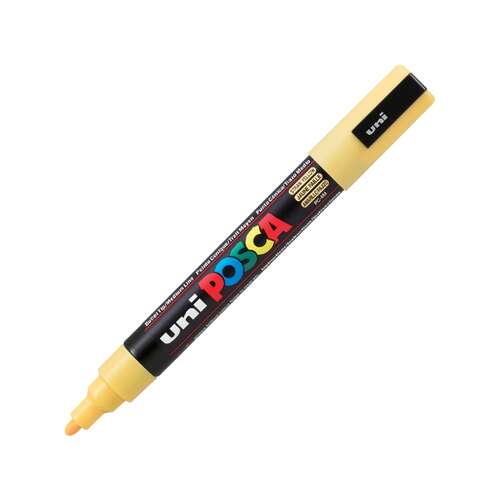 UNİ-BALL PC-5M-POSCA SU BAZLI MARKER SAMAN SARI 1.8