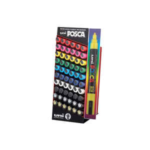 UNI-BALL - UNİ-BALL PC-5M/5D SET POSCA 1.8-2.5 SU BAZLI MARKER 60 LI SET