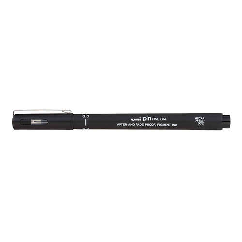 UNİ-BALL PIN003-200 FINELINE SİYAH ÇİZİM KALEMİ