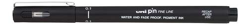 UNİ-BALL PIN01-200 FINELINE SİYAH ÇİZİM KALEMİ