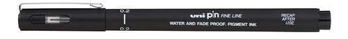 UNİ-BALL PIN02-200 FINELINE SİYAH ÇİZİM KALEMİ