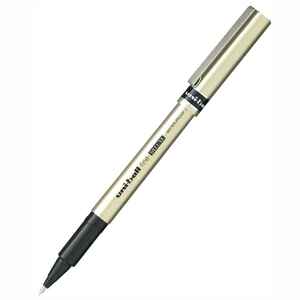 UNI-BALL - UNİ-BALL UB-177 SİYAH FİNE DELUXE KALEM 0.7