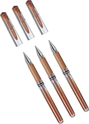 UNİ-BALL UM-153 BRONZ BROAD JEL KALEM