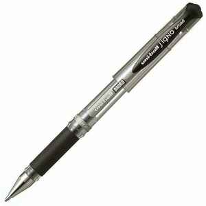 UNI-BALL - UNİ-BALL UM-153 SİYAH BROAD JEL KALEM