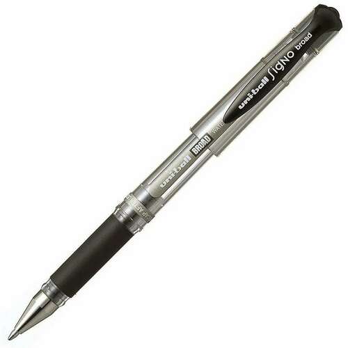 UNİ-BALL UM-153 SİYAH BROAD JEL KALEM