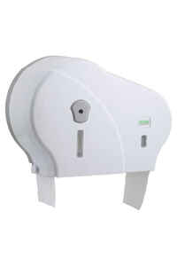 Vialli - Vialli DMJ1 Double Mini Jumbo Tuvalet Kağıdı Dispenseri Beyaz