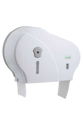 Vialli DMJ1 Double Mini Jumbo Tuvalet Kağıdı Dispenseri Beyaz