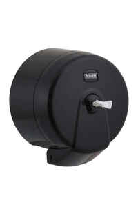 Vialli - Vialli K3B Mini Cimri Tuvalet Kağıdı Dispenseri Siyah