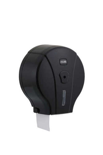 Vialli MJ1B Mini Jumbo Tuvalet Kağıdı Dispenseri Siyah