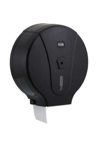 Vialli MJ2B Maxi Jumbo Tuvalet Kağıdı Dispenseri Siyah