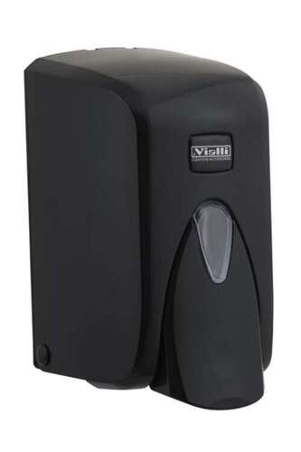 Vialli S5B Hazneli Sıvı Sabun Dispenseri 500 Ml Siyah