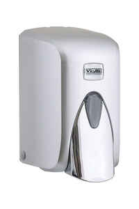 Vialli - Vialli S5C Hazneli Sıvı Sabun Dispenseri 500 Ml Krom Kaplama