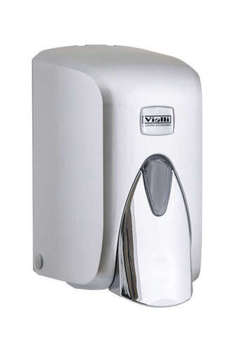 Vialli S5C Hazneli Sıvı Sabun Dispenseri 500 Ml Krom Kaplama