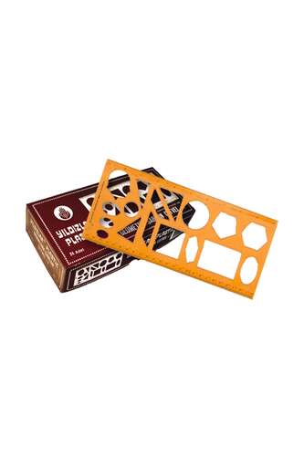 YILDIZLAR GEOMETRİK ŞABLON CETVEL KOD:040