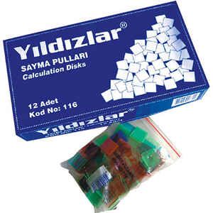 YILDIZLAR - YILDIZLAR SAYMA PULLARI KOD.116