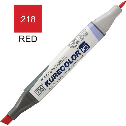 ZİG 218 RED KURECOLOR RÜTUŞ KALEMİ (ÇİFT UÇLU) KC-3000